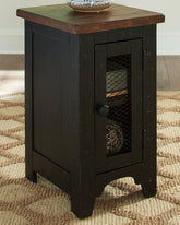 Hoover Furniture Outlet - Ashley Furniture - Valebeck Chairside End Table - Chair Side End Table - T468-7